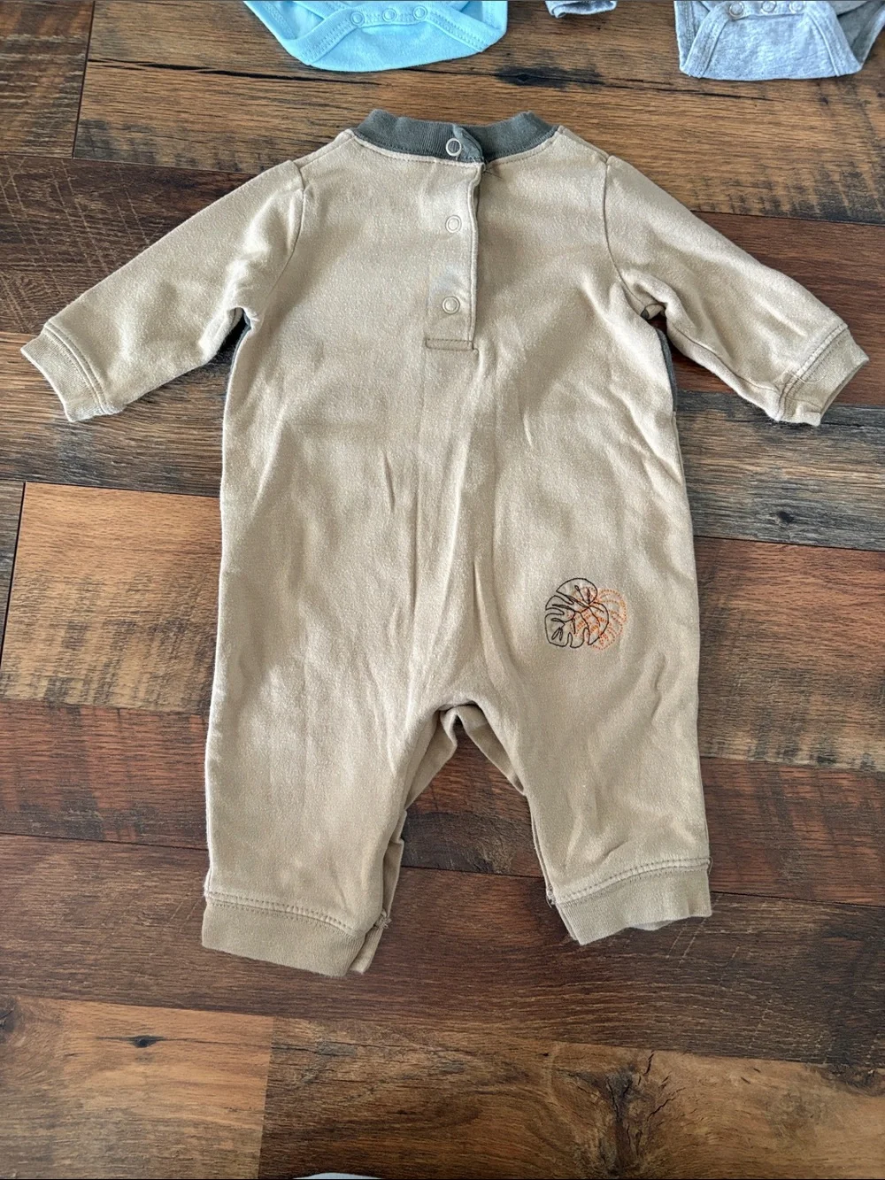 Carter's Baby One-Piece Sets - Blue, Gray, White, Tan